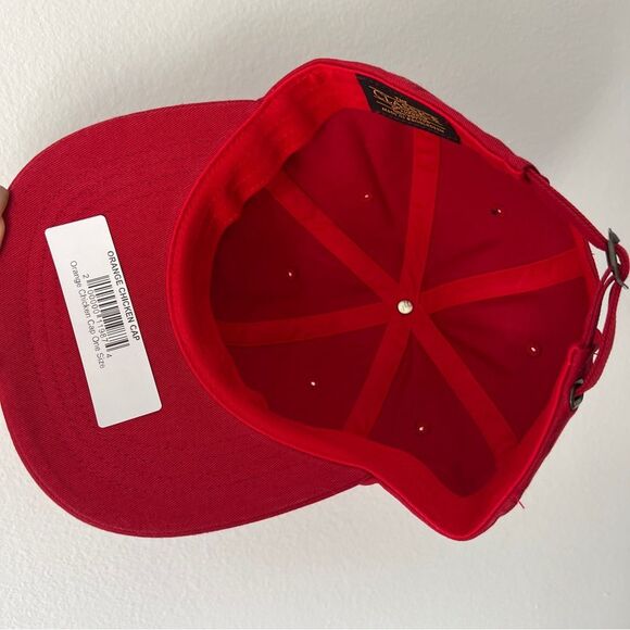 Anti Social Social Club FW17 ASSC Orange Chicken Cap RED China Hat - Picture 7 of 8